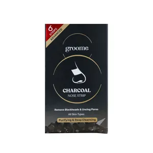Groome Charcoal Purifying & Deep Cleansing Nose Strips